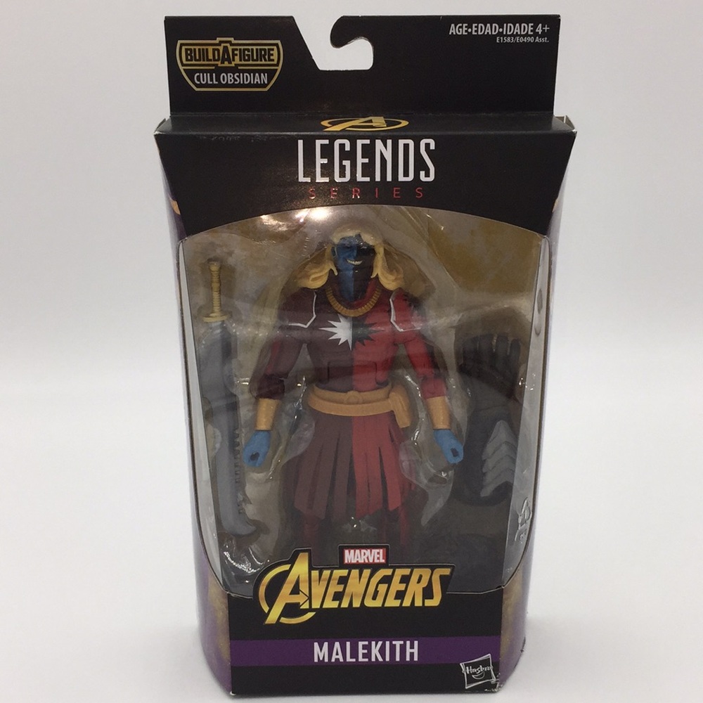 Marvel Avengers Legends Series Malekith Action Figure BuildAFigure Hasbro New